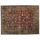 One-of-a-Kind Rectangle 9' X 12' Hand Knotted Area Rug