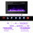 Rayva Front-Venting Recessed and Wall-Mounted Electric Fireplace-509858905