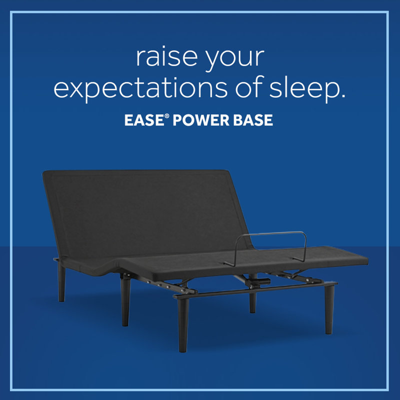 Sealy Black Adjustable Queen Base with Wireless Remote