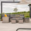 9 - Person Garden Lounge Set with Cushions