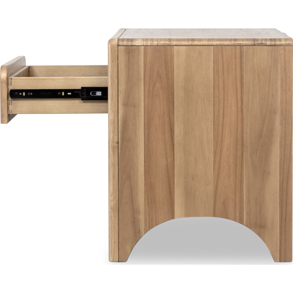 Narsi Acacia Nightstand