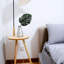 Tige de feuille de philodendron fendue 29 po Real Touch