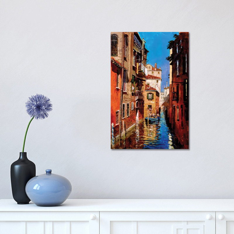 Dorsoduro by John Haskins - Wrapped Canvas Print, 30.48 cm H x 45.72 cm W