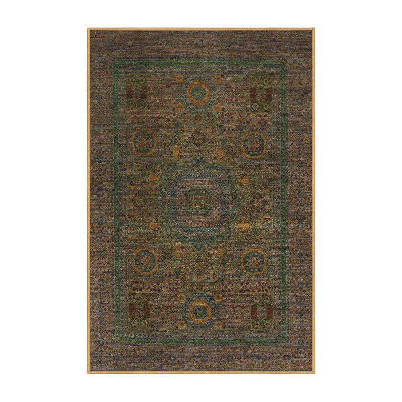 Abstract Indoor Rug, Rectangle 3' x 5'