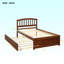 Lit plateforme simple en bois massif-1790169514