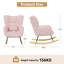 Modern Rocking Chair Cozy and Stylish Armchair for Living Room, Nursery, or Bedroom-350264236