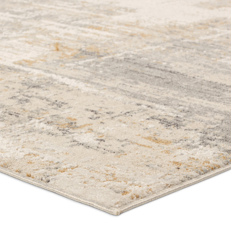 Abstract Indoor Rug, Rectangle 9'2" x 11'9"
