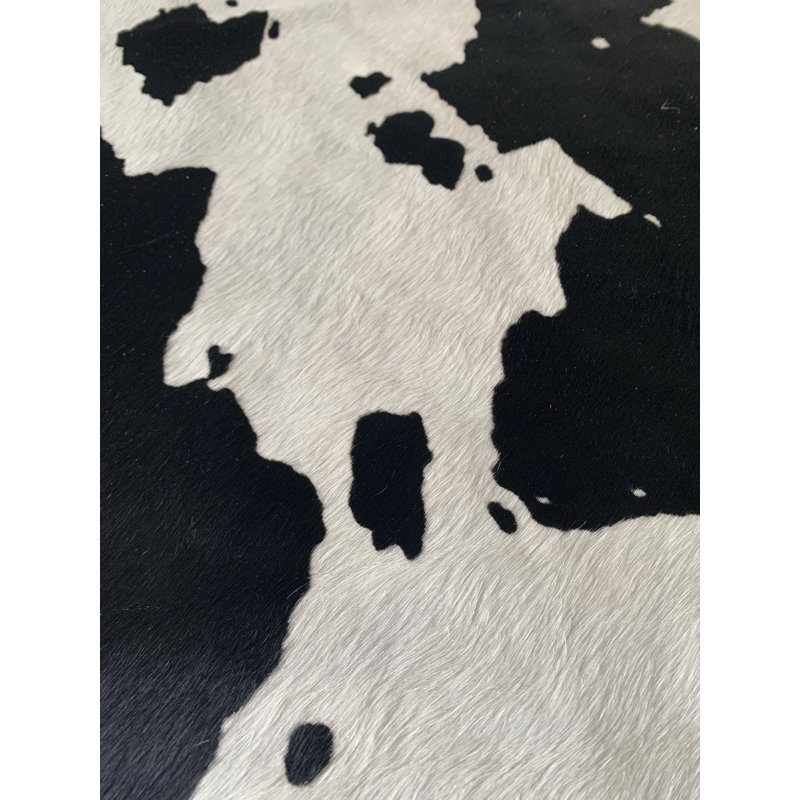 Tapis en cuir de vache à pois Getir Appaloosa