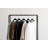 IRIS Metal garment rack with wood shelf-980093205