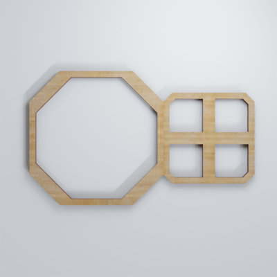 Panneaux muraux en bois Johnston