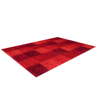 Kerala Geometric Hand Woven Shag 170cm X 240cm Area Rug