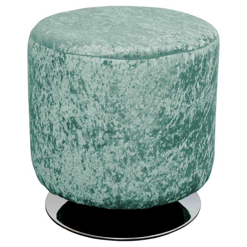 Humphrey 47Cm Tall Swivel Drum Stool, Aqua
