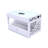 Laptop & Tablet Charging Station - 16, Lockable, White Cabinet, For Office, Classroom, , With Managed Cord Storage Lockable Cabinet 16 Devices White, Space, Fits 14" Screen 1.2" Thick Tablets-318982416