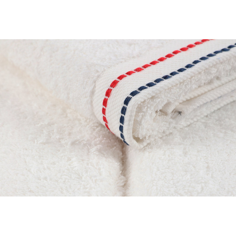 Midweight Bath Towel, White