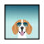 « beagle summer », reproduction sur toile tendue Pet Friendly-72432300-72432301-72432307