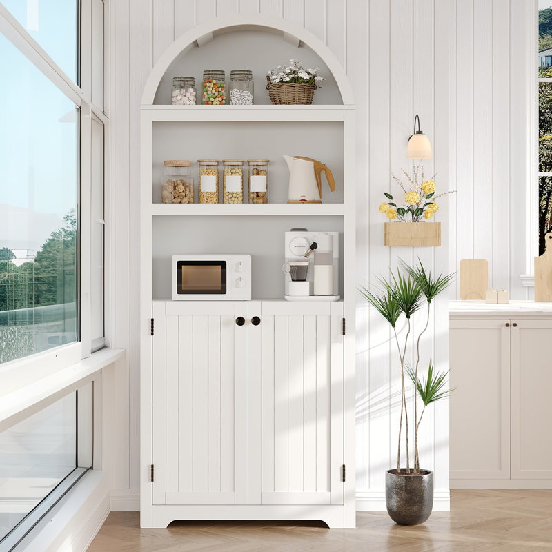 182cm H x 76.2cm W Bookcase, White