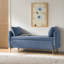 Banc rembourré avec rangement à compartiments et coussins décoratifs l 56 po Aristides-165508283