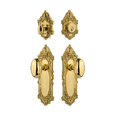 Nostalgic Warehouse Victorian Entry Set with Homestead Knob