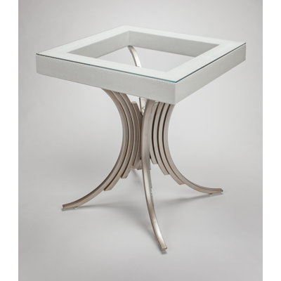 Glass End Table
