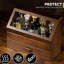 Wood Makeup Organiser