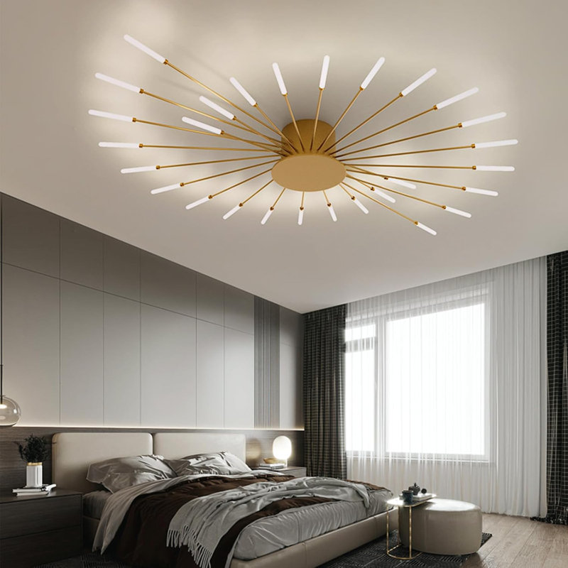 DELIPOP 28-Light LED Semi Flush Mount