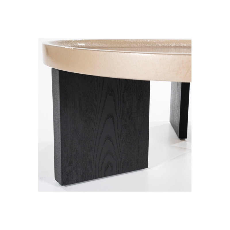 Coffee Table, Beige, 14" H x 35" L x 35" W 