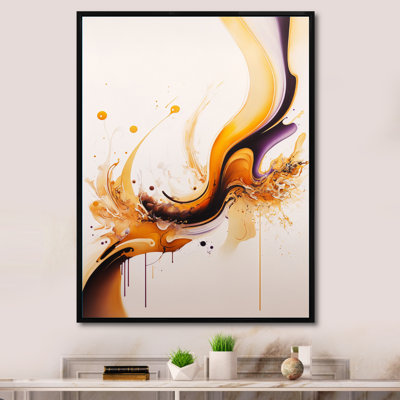 «White and Gold Fusion III», impression sur toile
