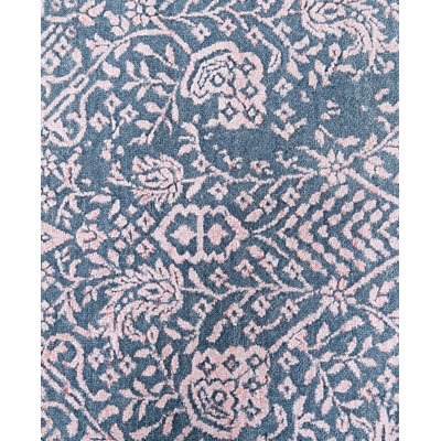 Tapis unique noué à la main de 8 pi 0 po x 10 pi 0 po Odom - gris