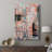 Tangerine & Teal I -Gallery Wrapped Cavas-1434869123