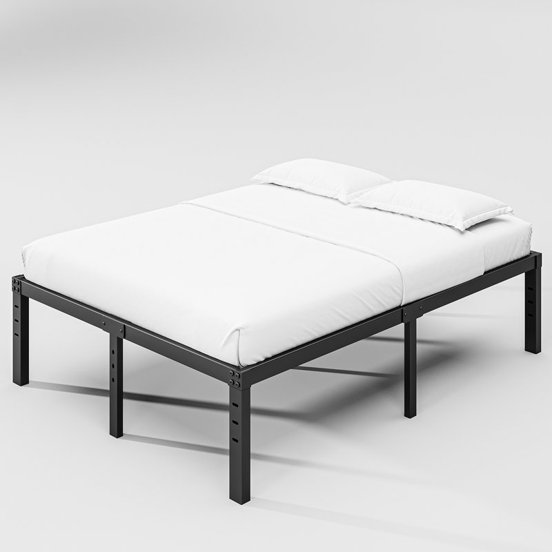 Dmitri 16" Heavy Duty Steel Platform Bed Frame, King