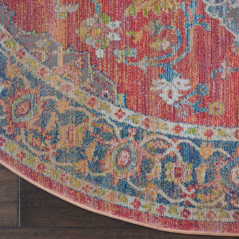 Oglethorpe Oriental Indoor Rug, Round 4'