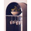 29cm Faux Succulent Plant in Stone Planter
