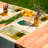 Polyester Abstract Rectangle Placemat