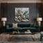 Art nautique gris sur toile-1811477939