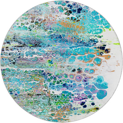 Premium Machine Washable Dream Shag ADS65 Abstract Rug