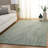 Glamour Hand Tufted Wool; Viscose; Cotton Abstract Indoor Rug-1735094960