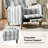 Manual Recliner with Solid Wood Legs-2052512802