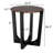 ACACIA SOLID WOOD SIDE TABLE