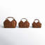 Wicker Basket With Handles - Set of 3
