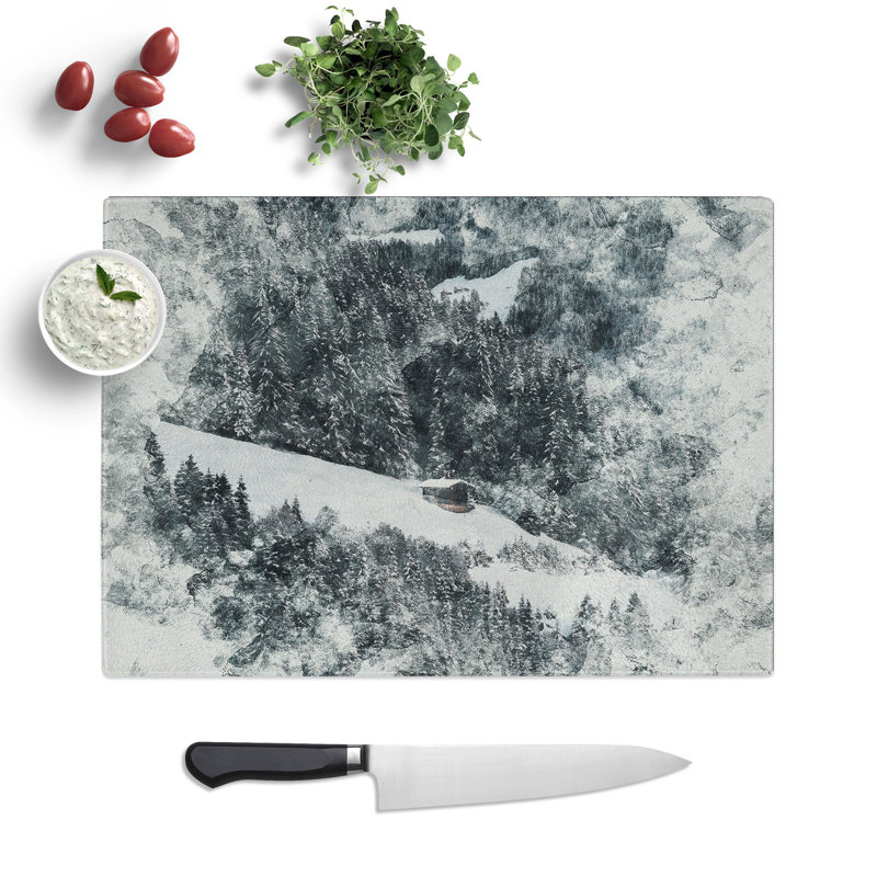 Winter Forest Vol.10 Chopping Board, 28.5cm W x 39cm L
