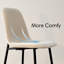 Chaise rembourrée en tissu Sheryl-400705823