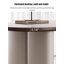 Bureau en bois massif crème rétro-1761011497