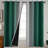 Ombre 100% Blackout Curtain-Room Darkening Grommet Drapes for Bedroom&Living Room-1584765314-1584744085