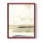 Cadre simple rouge est en rupture de stock