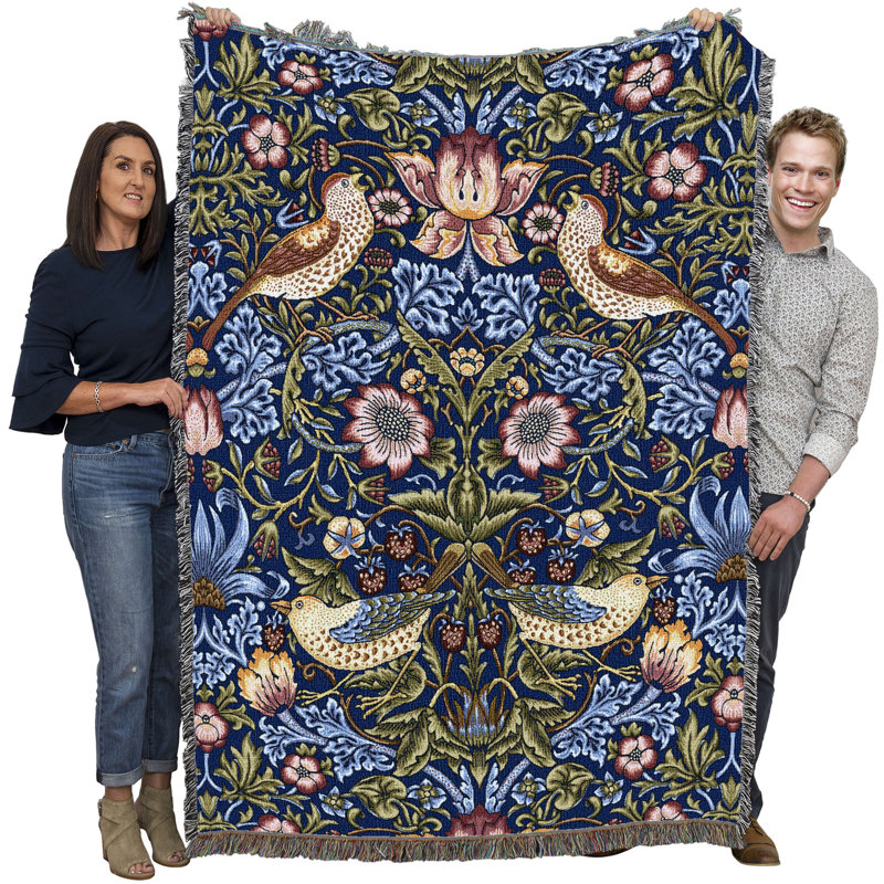 Jeté en pur coton tissé à partir de coton Pure Country Weavers (72 x 54)