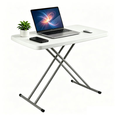 Table pliante réglable en hauteur