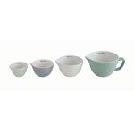 Gracie Oaks Alesja 4 -Piece Stoneware Measuring Cup Set