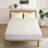 Clover Pattern Down Alternative Mattress Pad with 100% Organic Cotton Fabric-849050117-868653158