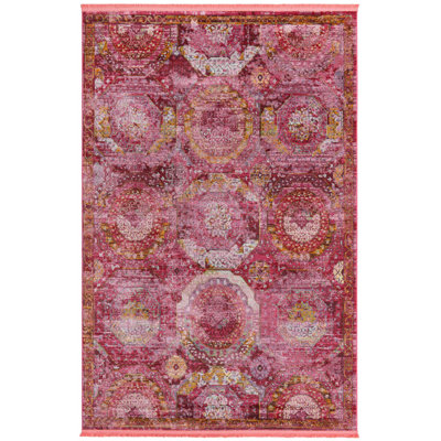Tapis rose Folmar