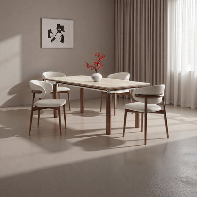 Table de salle à manger élégante de style français